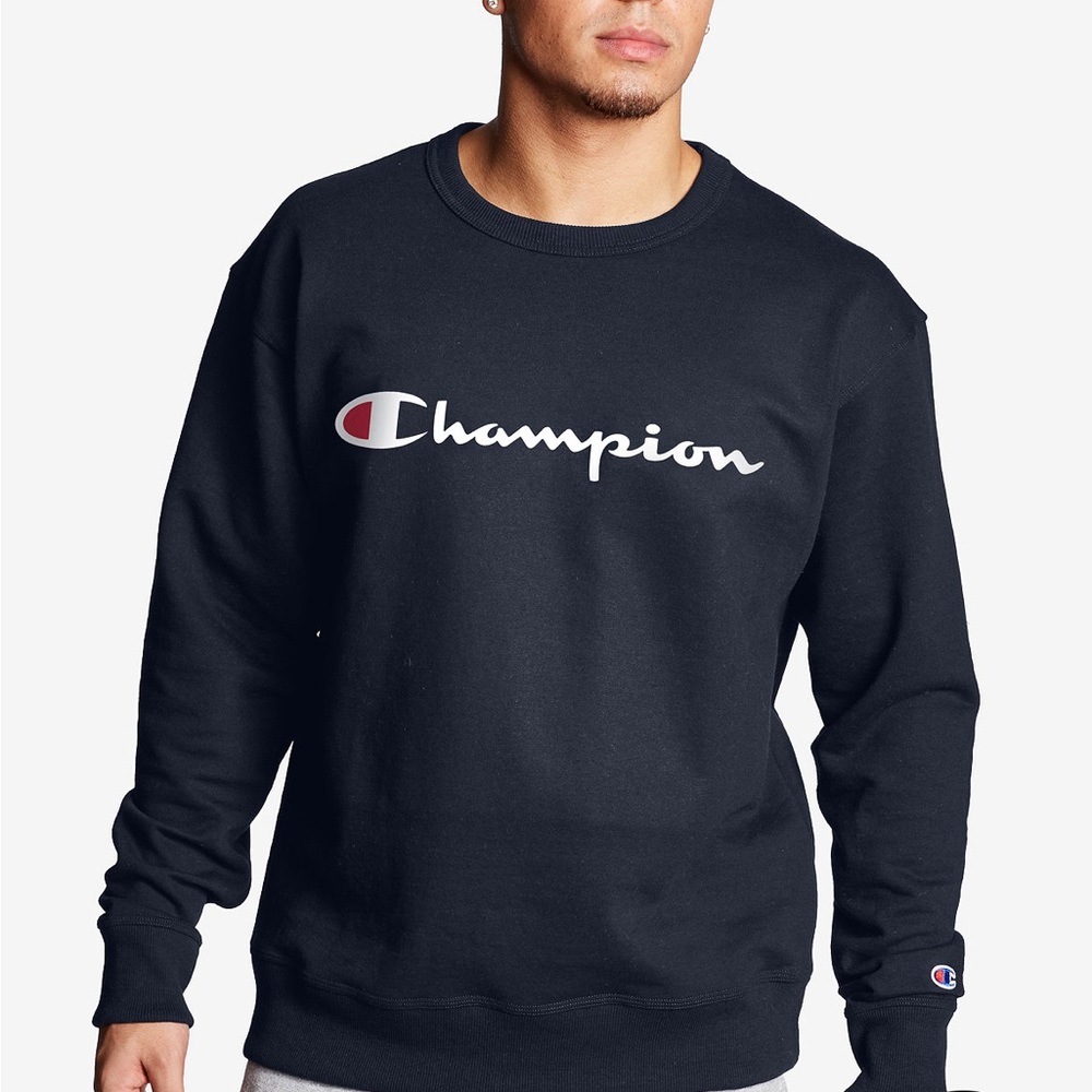 Men's Powerblend Fleece Logo Sweatshirt